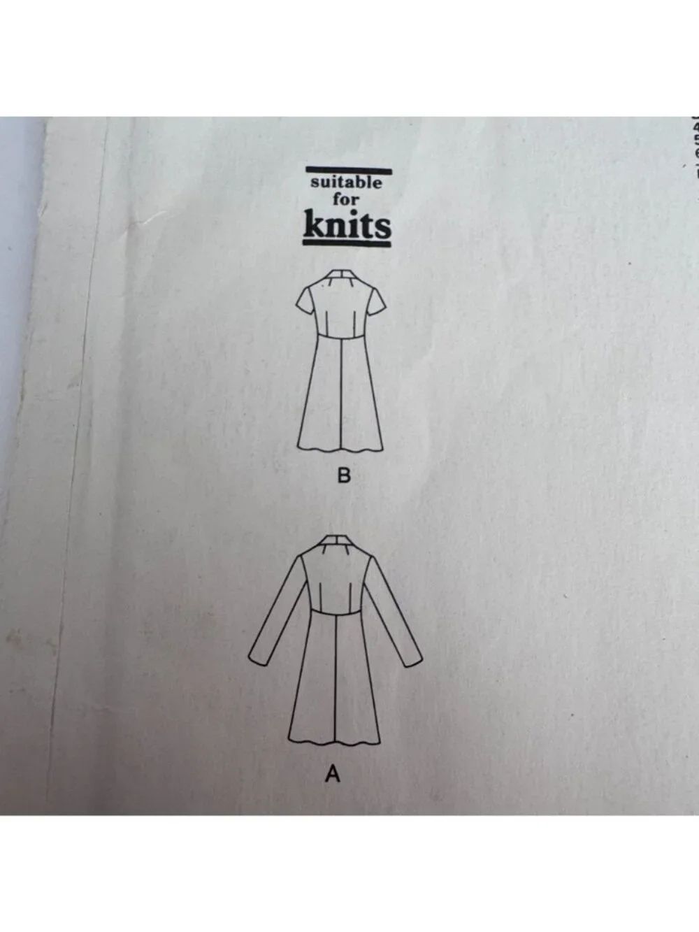 Vogue Americana Sewing Pattern 1186 Teal Traina Coat Dress 1970s A-Line Size 10